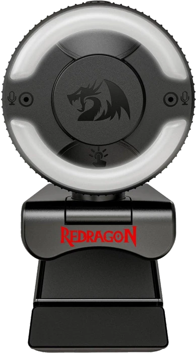 REDRAGON ONESHOT GW910 FHD 1080P USB STREAM BLACK TAKHTJAMSHID WEBCAM