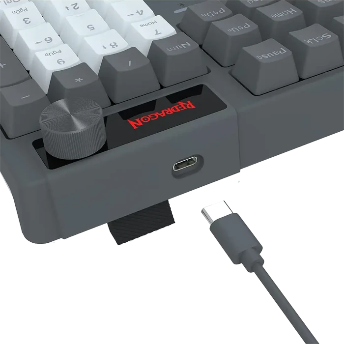 کیبورد سیمی گیمینگ Redragon مدل CAESURA K718 GB با سوئیچ قرمز