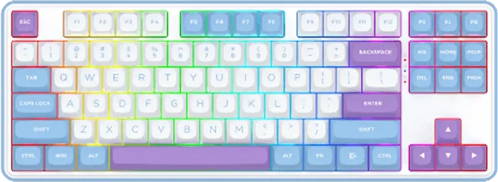 کیبورد بی سیم گیمینگ Redragon مدل K707 WBP PRO