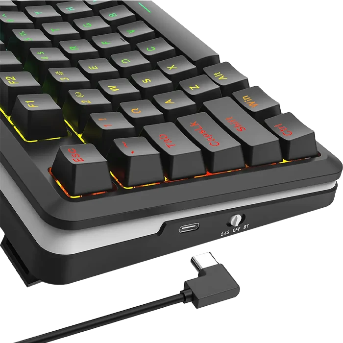 کیبورد بی سیم گیمینگ Redragon مدل STORMRAZOR K713 Pro