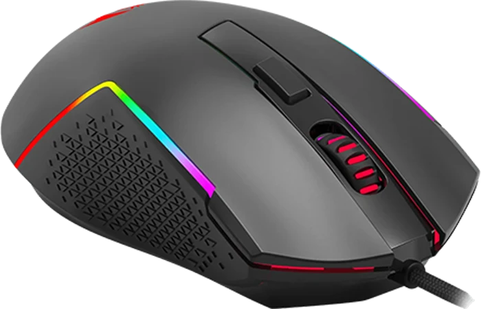 موس سیمی گیمینگ Redragon مدل TRIDENT BASIC M616 RGB