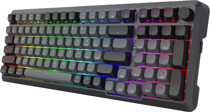 کیبورد بی سیم گیمینگ Redragon مدل BRAGI K688 GB PRO RGB با سوئیچ قرمز