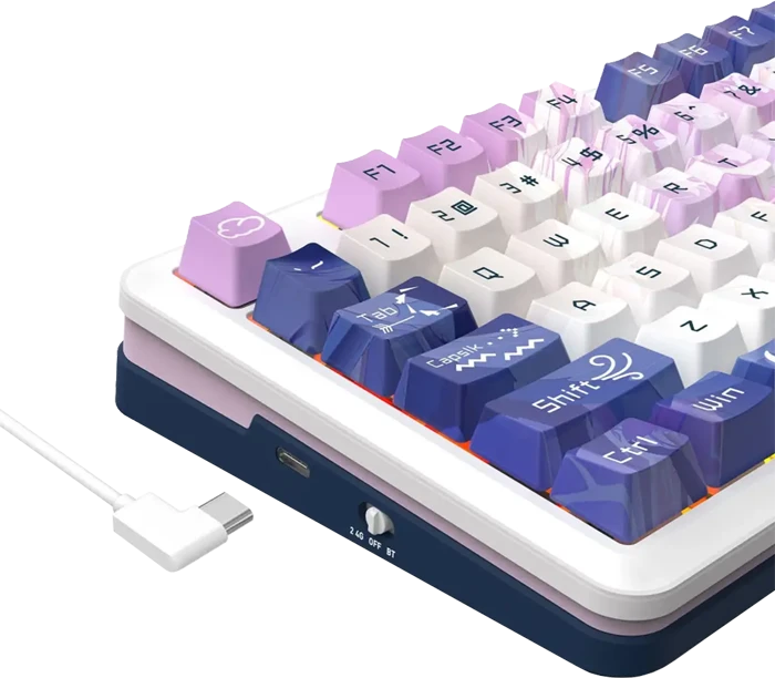 کیبورد بی سیم گیمینگ Redragon مدل Cyrus Pro K681 RGB