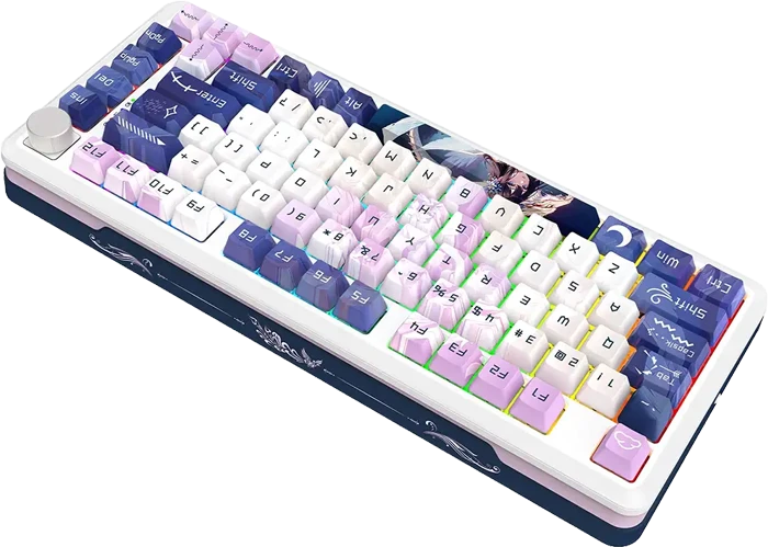 کیبورد بی سیم گیمینگ Redragon مدل Cyrus Pro K681 RGB