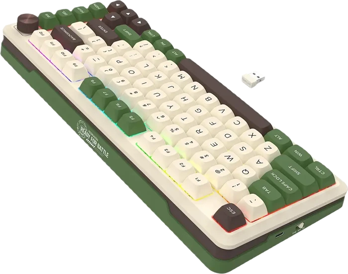 کیبورد بی سیم گیمینگ Redragon مدل Cyrus Pro K681 RGB