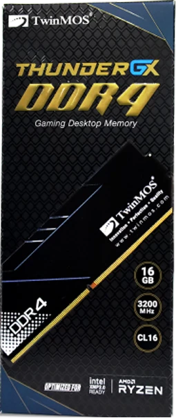 رم کامپیوتر 32 گیگابایت TwinMOS مدل THUNDER GX DDR4 3200MHz