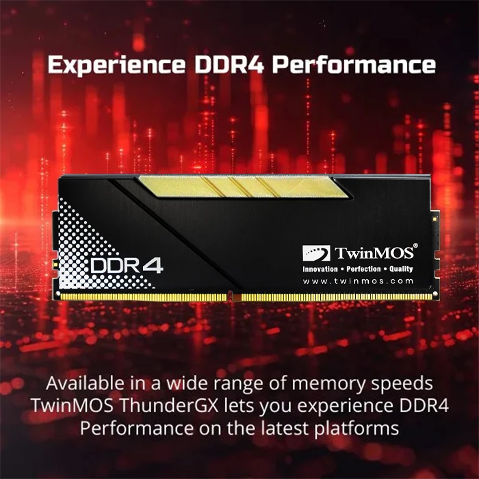 رم کامپیوتر 8 گیگابایت TwinMOS مدل THUNDER GX DDR4 3200MHz
