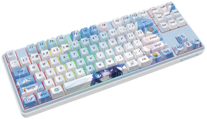 کیبورد بی سیم گیمینگ Redragon مدل Starblade K707AK PRO RGB با سوئیچ Mint mambo