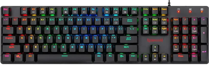 REDRAGON GAMING SHRAPNEL K589 RGB BLUE SWITCH BLACK TAKHTJAMSHID MECHANICAL KB