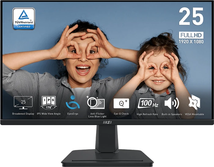 مانیتور MSI مدل PRO MP251 BLACK MATRIX