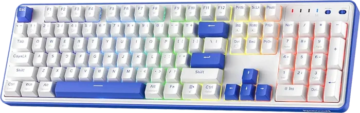 کیبورد بی سیم گیمینگ Redragon مدل FAYE PRO K685 RGB با سوئیچ قرمز