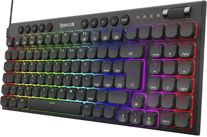 کیبورد سیمی گیمینگ Redragon مدل SION K653 RGB با سوئیچ قرمز