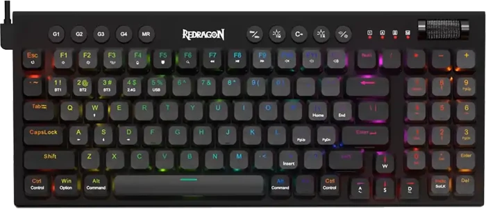 REDRAGON GAMING SION K653 RGB RED SWITCH BLACK TAKHTJAMSHID MECHANICAL KB