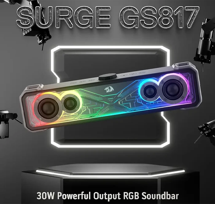 اسپیکر رومیزی گیمینگ Redragon مدل SURGE GS817 RGB
