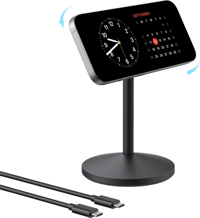 شارژر بی سیم Anker مدل MagGo Wireless Charger A25X1