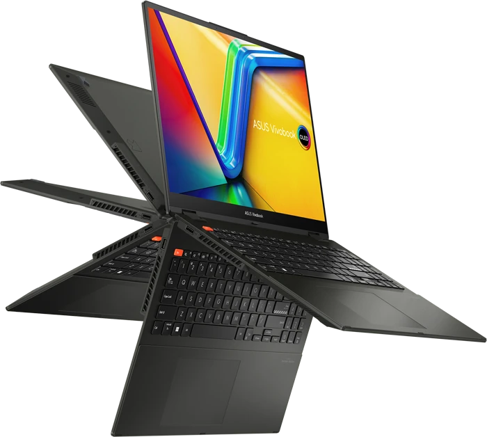 لپ تاپ 16 اینچ ASUS مدل Vivobook S 16 Flip TP3604VA-EB94T (i9 13900H-16GB-1TB SSD-WUXGA)