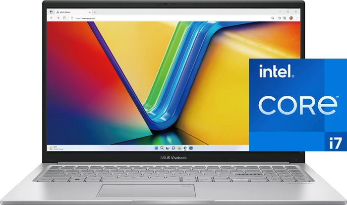 لپ تاپ 15.6 اینچ Asus مدل Vivobook 15 F1504VA-NJ826 (i7 1355U-16GB-512GB SSD-FHD-Fingerprint-Backlight)