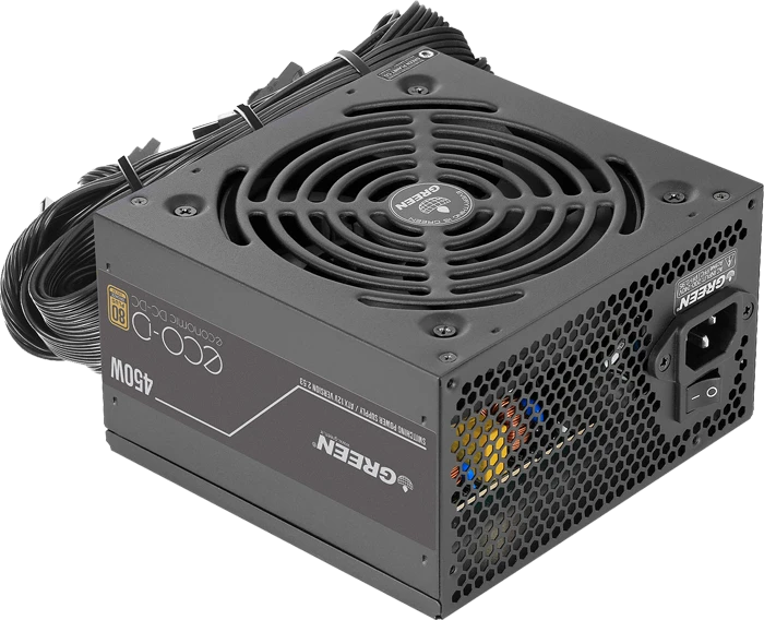 پاور 450 وات Green مدل GP450A-ECO D 80PLUS Bronze