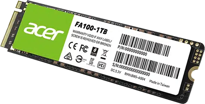 حافظه SSD اینترنال 1 ترابایت Acer مدل  FA100 NVME M.2