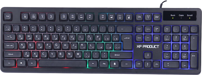 XP PRODUCT XP-11800N WIRED BLACK KB