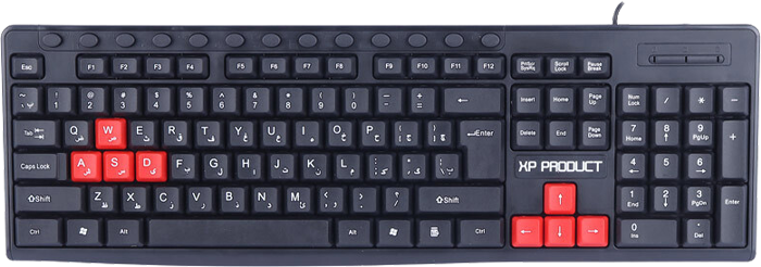 XP PRODUCT XP-8400N WIRED BLACK KB