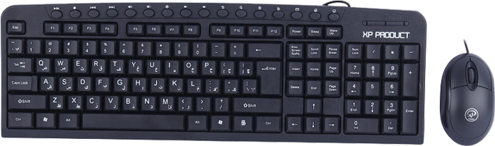 کیبورد و موس سیمی XP Product مدل XP-11600N