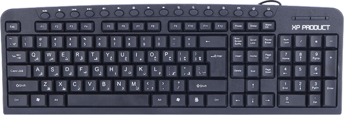کیبورد و موس سیمی XP Product مدل XP-11600N