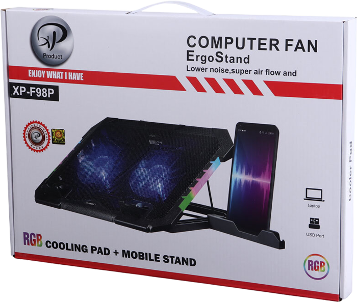 خنک کننده لپ تاپ XP Product مدل XP-F98P