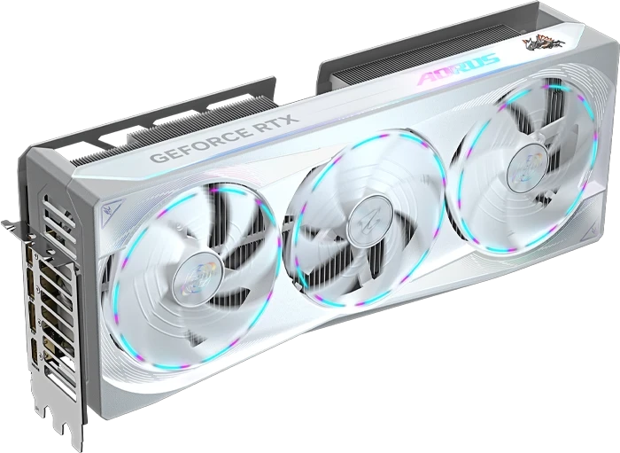 کارت گرافیک Gigabyte مدل AORUS GeForce RTX 5080 MASTER ICE 16G