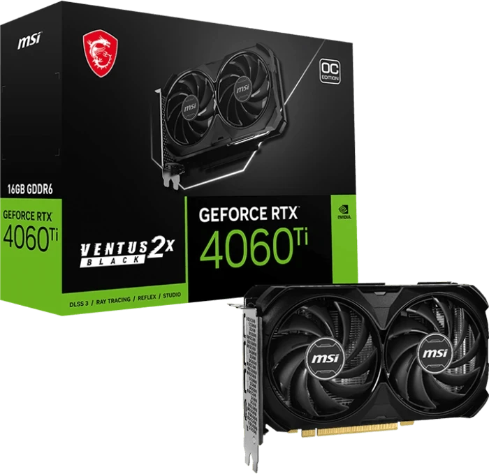 کارت گرافیک MSI مدل GeForce RTX 4060 Ti VENTUS 2X 16G OC