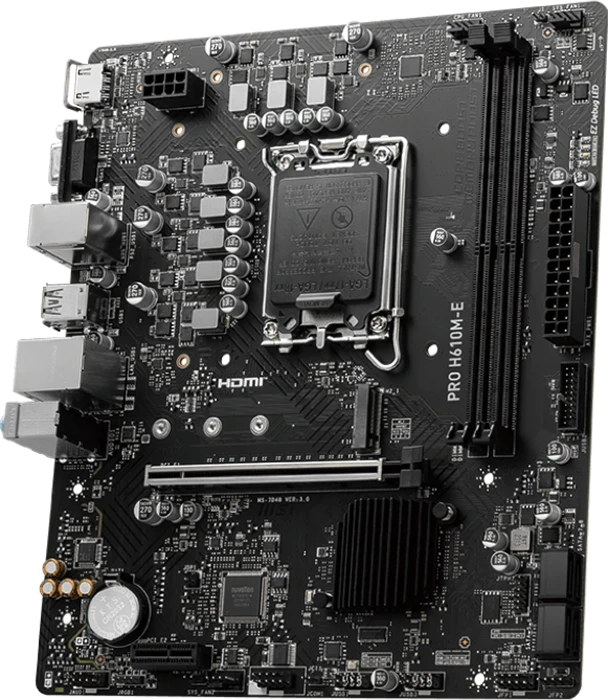 مادربرد MSI مدل PRO H610M-E