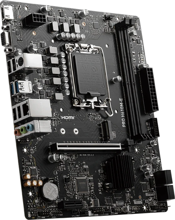 مادربرد MSI مدل PRO H610M-E