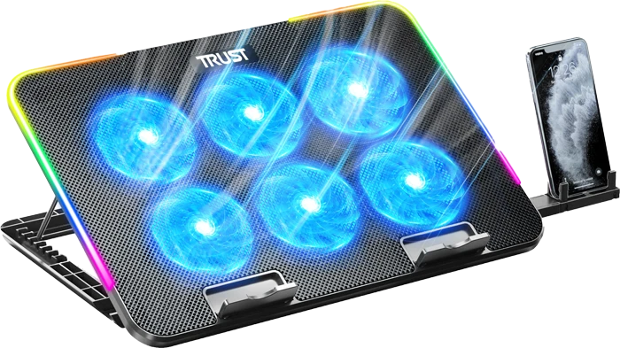 خنک کننده لپ تاپ Trust مدل GLACIER TPAD-3 Plus