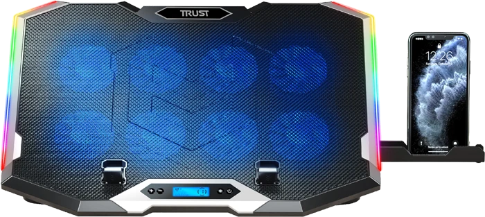 خنک کننده لپ تاپ Trust مدل GLACIER TPAD-4 Plus