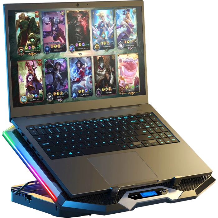 خنک کننده لپ تاپ Trust مدل GLACIER TPAD-4 Plus