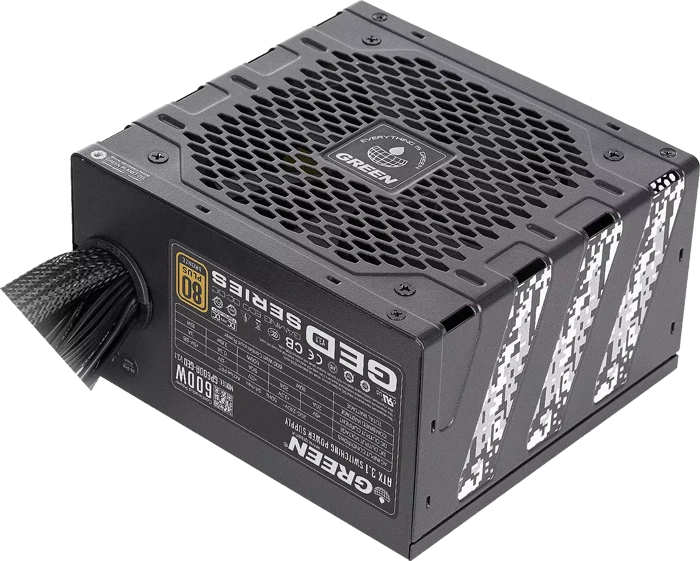 پاور 600 وات Green مدل Gaming GP600A-GED V3.1 80Plus Bronze
