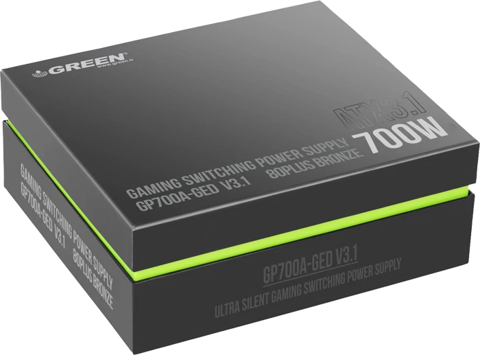 پاور 700 وات Green مدل Gaming GP700A-GED V3.1 80Plus Bronze