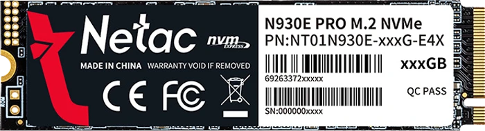 حافظه SSD اینترنال 1 ترابایت Netac مدل N930E PRO