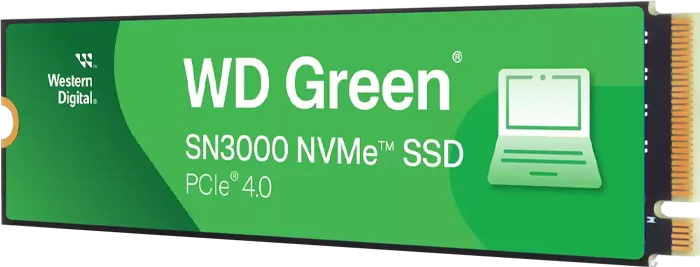 حافظه SSD اینترنال 500 گیگابایت WD مدل GREEN SN3000 WDS500G4G0E