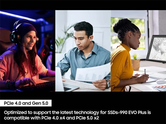 حافظه SSD اینترنال 2 ترابایت Samsung مدل 990 EVO Plus M.2