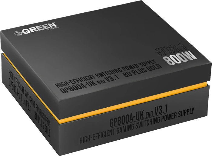 پاور 800 وات Green مدل GP800A-UK EVO V3.1 80Plus Gold