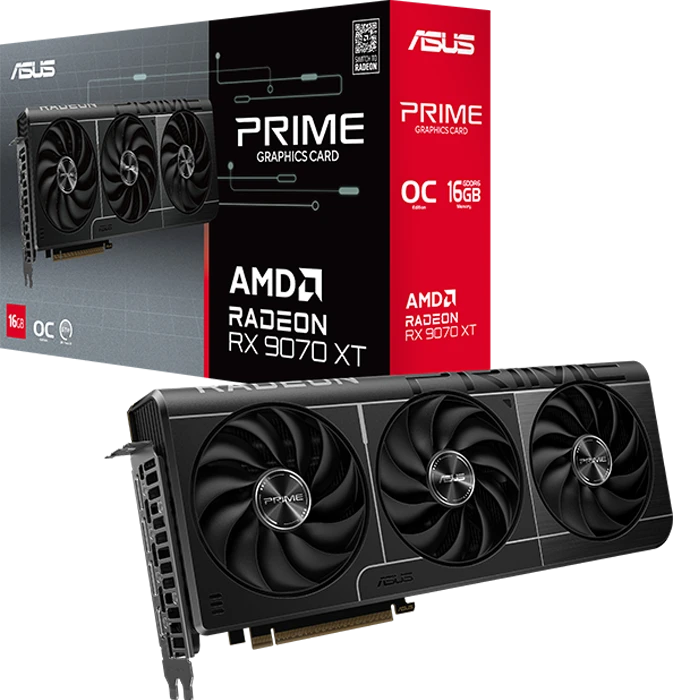 کارت گرافیک ASUS مدل PRIME RX9070 GAMING 16GB GDDR6 OC EDITION
