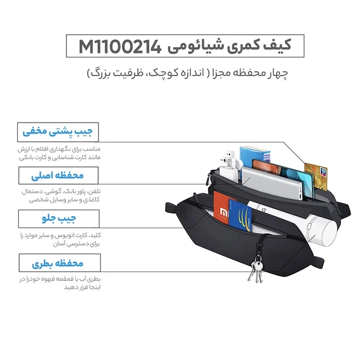 کیف کمری Xiaomiمدل M1100214