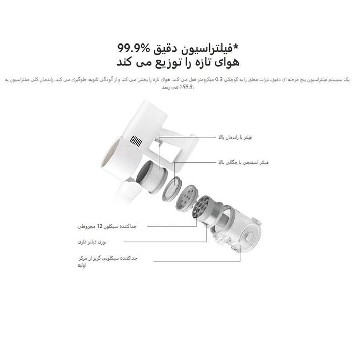 جارو شارژی Xiaomi مدل G20 Global Version