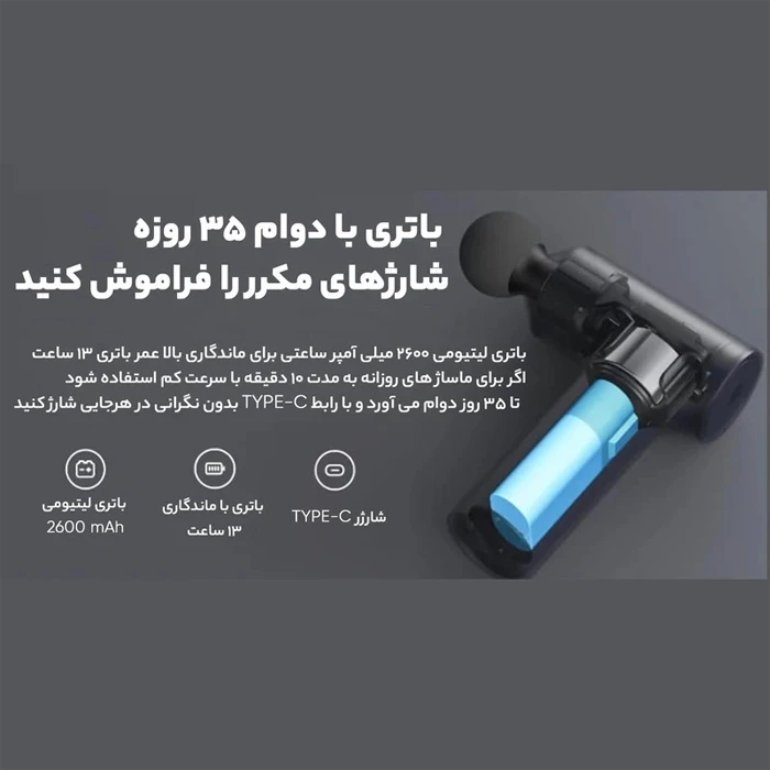 ماساژور برقی Xiaomi مدل xmfg-m352