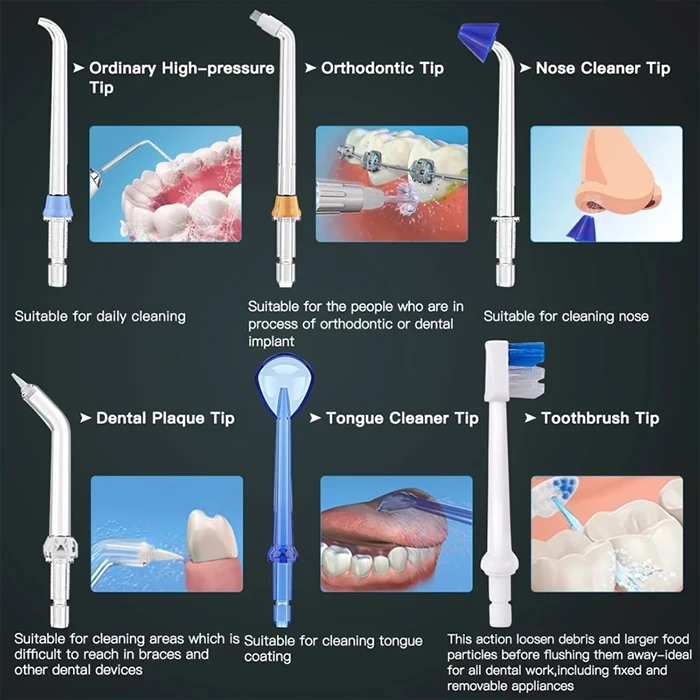 دستگاه شست و شوی دهان و دندان H2o Floss مدل HF-6