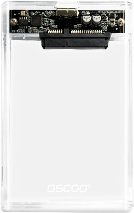 باکس حافظه 2.5 اینچی OSCOO مدل OSHD1 SATA (پشتیبانی HDD و SSD)