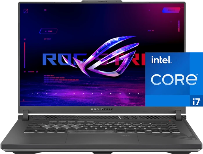 لپ تاپ گیمینگ 16 اینچ Asus مدل ROG Strix G16 GL664JV-N3125 (Core i7-13650HX-16GB-512GB SSD-RTX4060-WUXGA-Backlight)