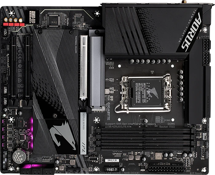 مادربرد GIGABYTE مدل Z790 AORUS ELITE AX (rev. 1.x)