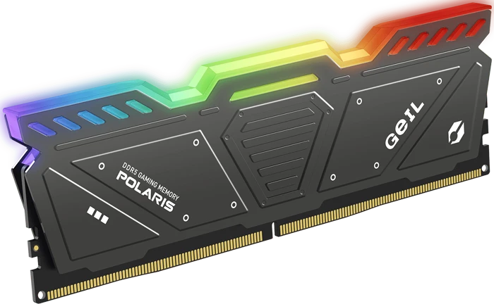 رم کامپیوتر 64 گیگابایت (32GB*2) Geil مدل POLARIS RGB DDR5 6000MHz
